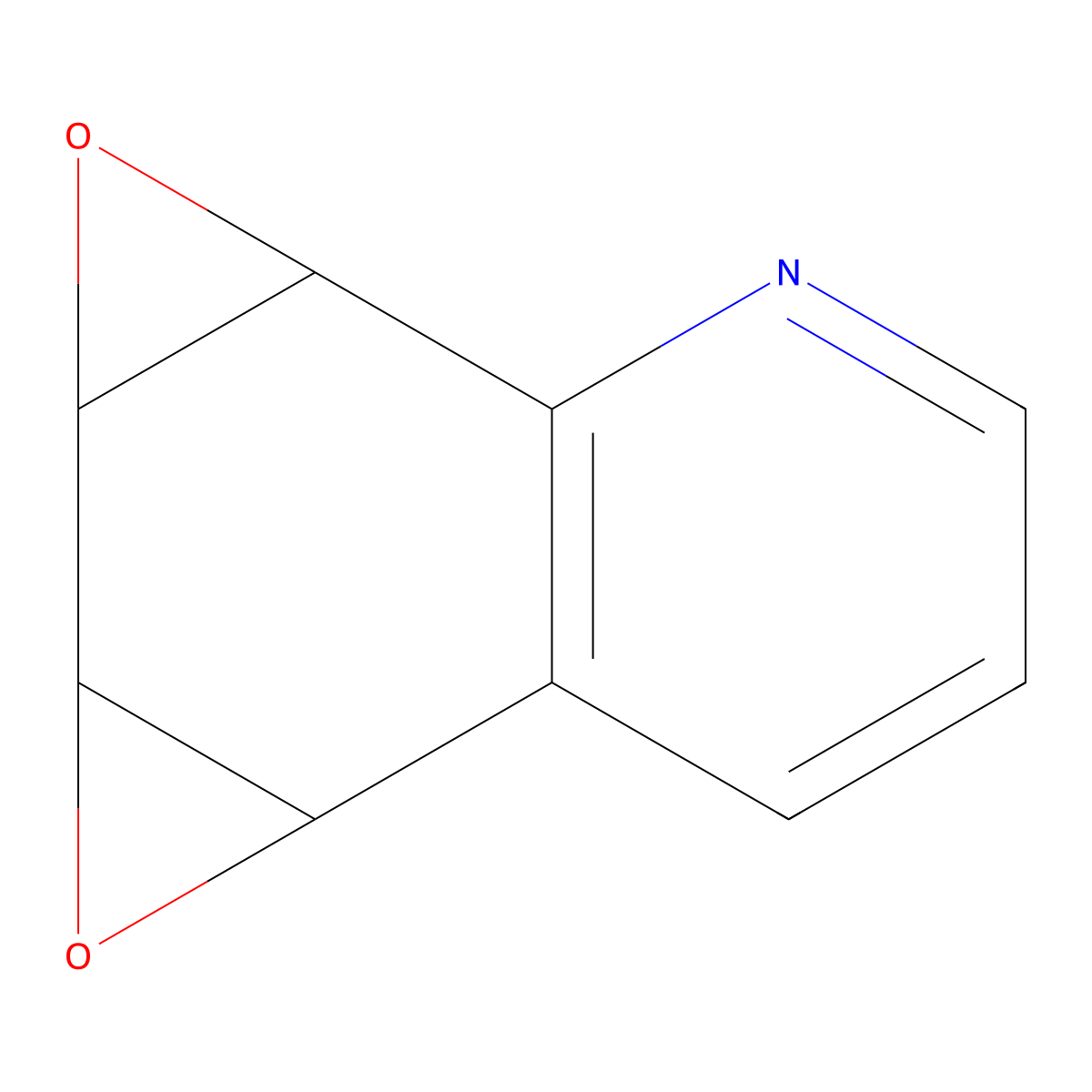 cis-Quinoline-5,6,7,8-dioxide molecular structure, CAS 142184-78-9