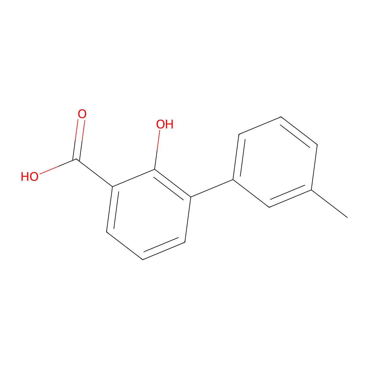 2-Hydroxy-3'-methyl-[1,1'-biphenyl]-3-carboxylic acid molecular structure, CAS 1422006-22-1