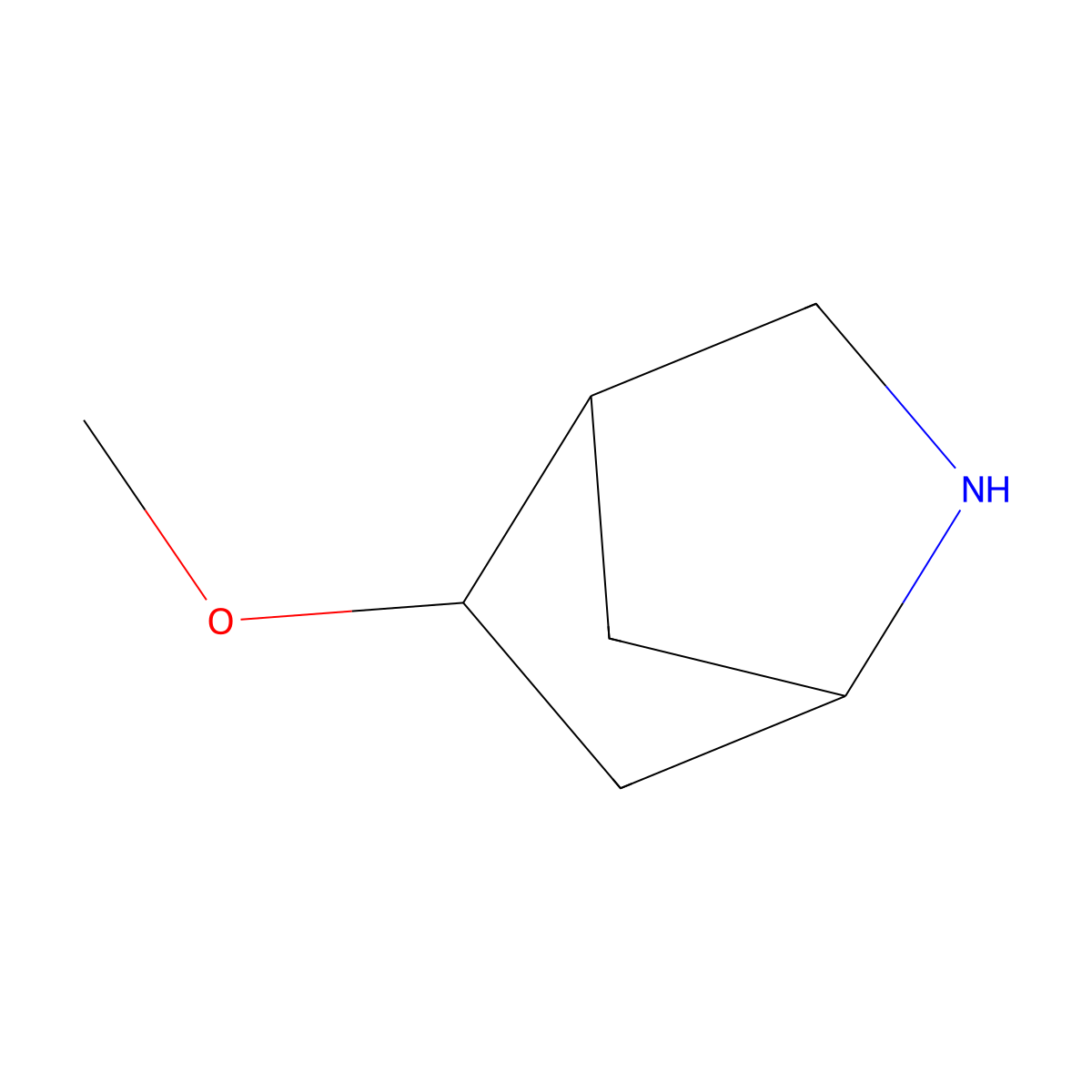 5-Methoxy-2-azabicyclo[2.2.1]heptane molecular structure, CAS 1422068-02-7
