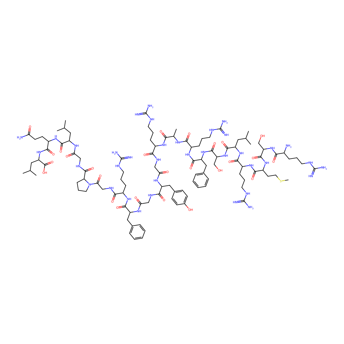 Chromogranin A344-364 molecular structure, CAS 142211-96-9