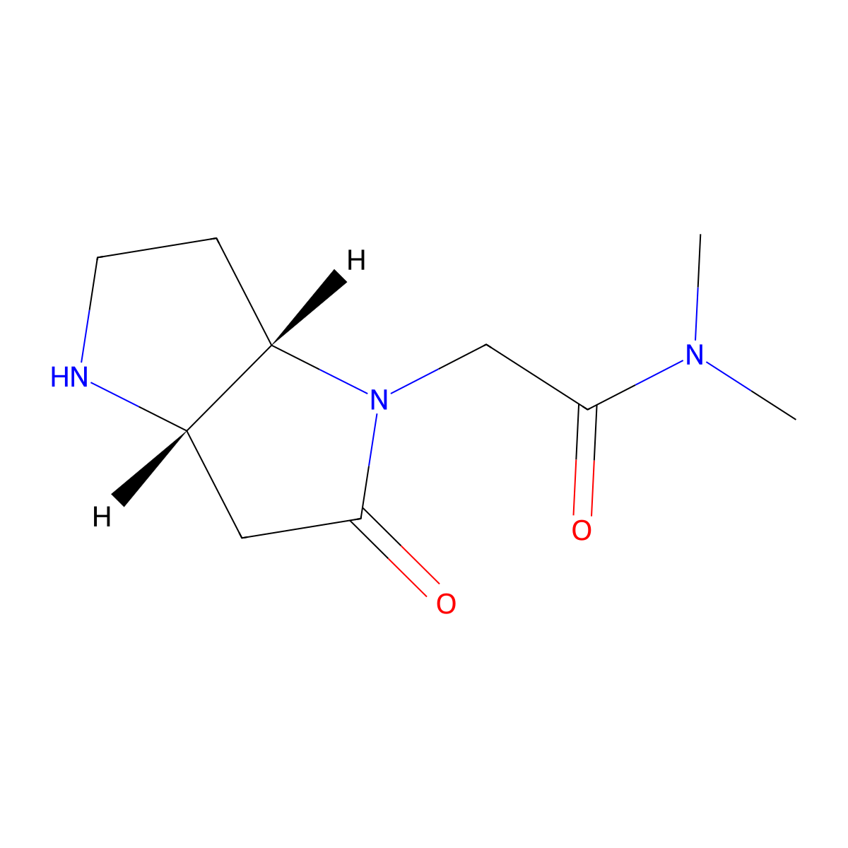 N,N-Dimethyl-2-((3As,6As)-2-Oxohexahydropyrrolo[3,2-B]Pyrrol-1(2H)-Yl)Acetamide molecular structure, CAS 1422139-89-6