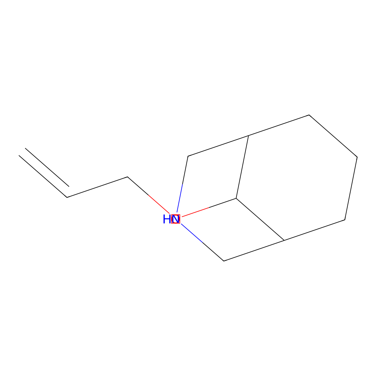 9-(Allyloxy)-3-azabicyclo[3.3.1]nonane molecular structure, CAS 1422141-62-5