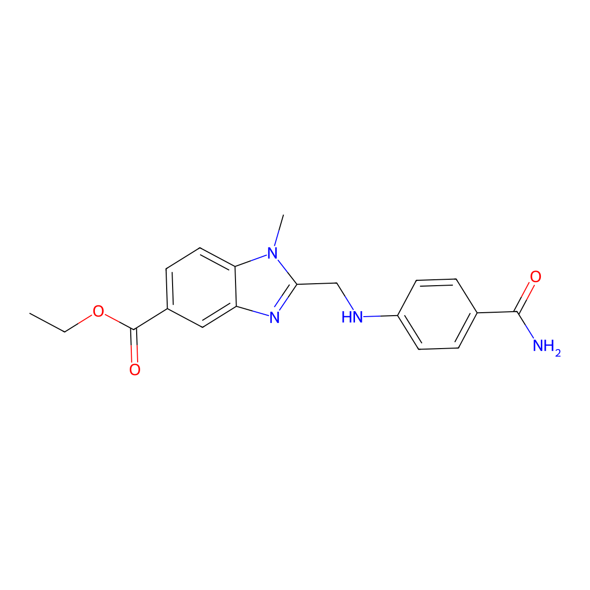 Dabigatran Impurity 71 molecular structure, CAS 1422435-40-2