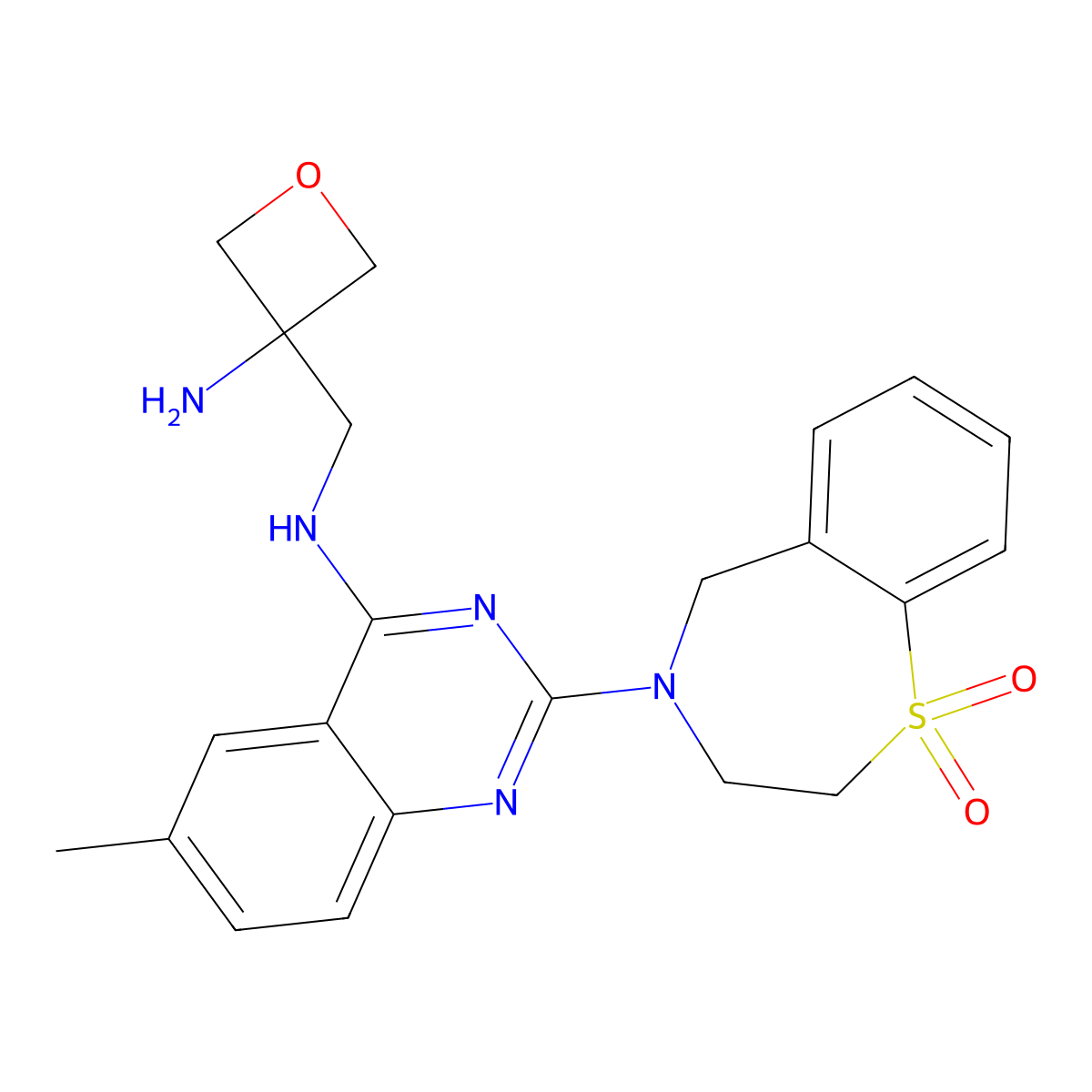 Ziresovir molecular structure, CAS 1422500-60-4