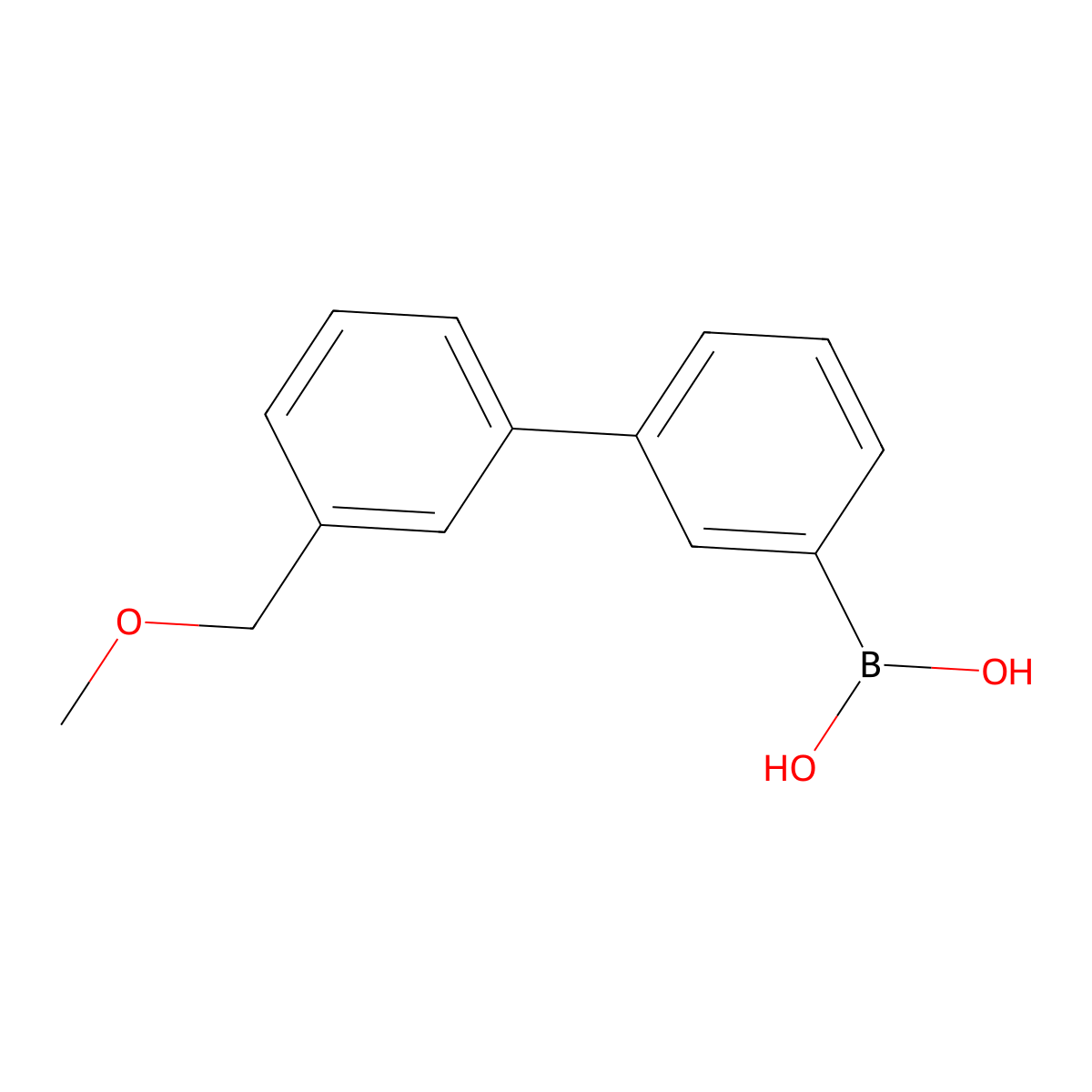 [3'-(Methoxymethyl)[1,1'-biphenyl]-3-yl]boronic acid molecular structure, CAS 142273-82-3