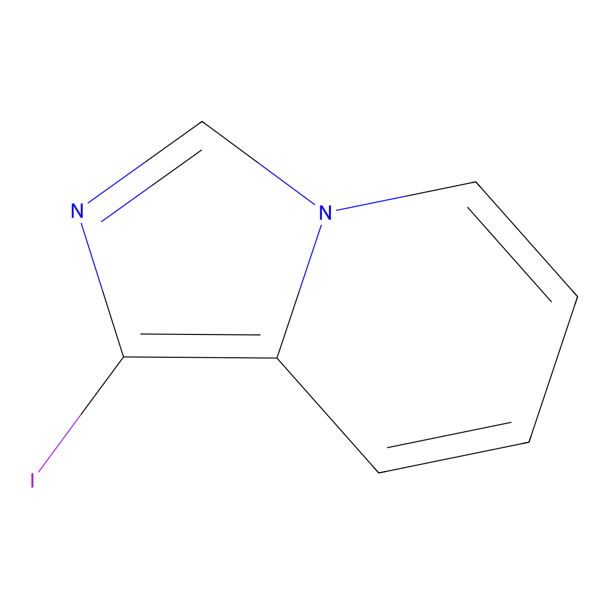 1-Iodoimidazo[1,5-a]pyridine molecular structure, CAS 1422773-18-9