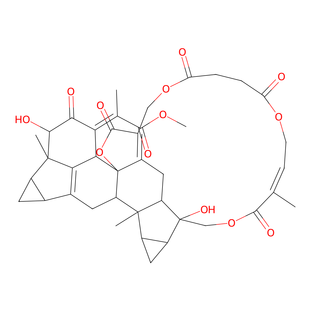 (-)-Shizukaol B molecular structure, CAS 142279-40-1