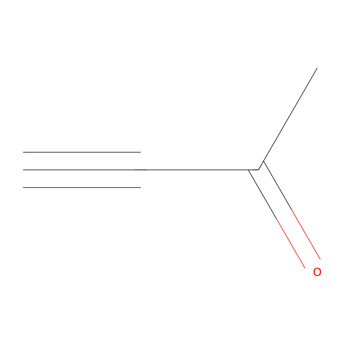 Butyn-2-one molecular structure, CAS 1423-60-5