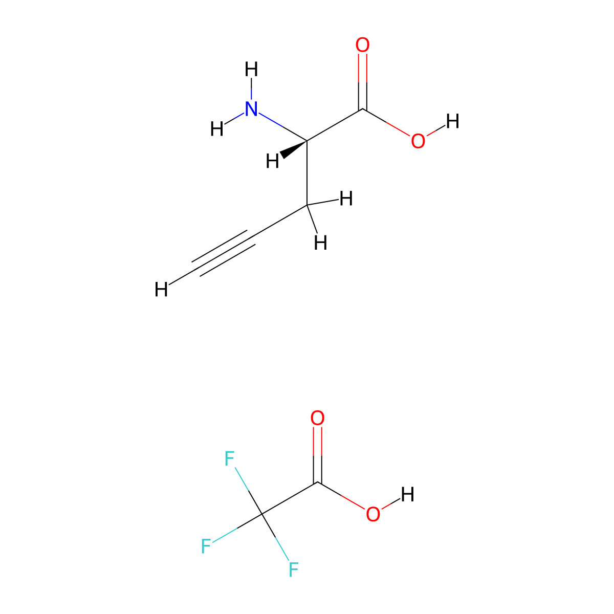 Pra-NH2 tfa molecular structure, CAS 1423017-95-1