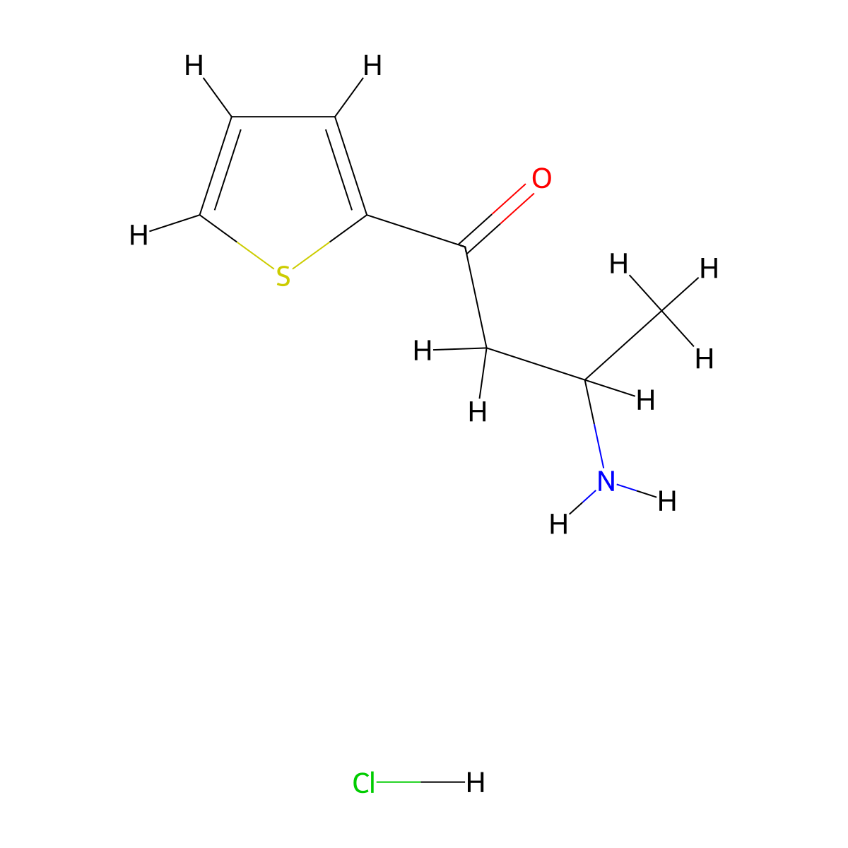 3-Amino-1-(thiophen-2-yl)butan-1-one hydrochloride molecular structure, CAS 1423026-29-2