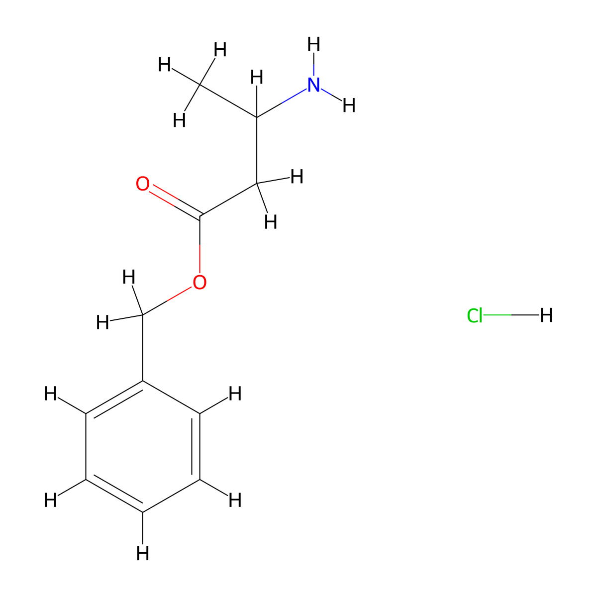 Benzyl 3-aminobutanoate hydrochloride molecular structure, CAS 1423029-31-5