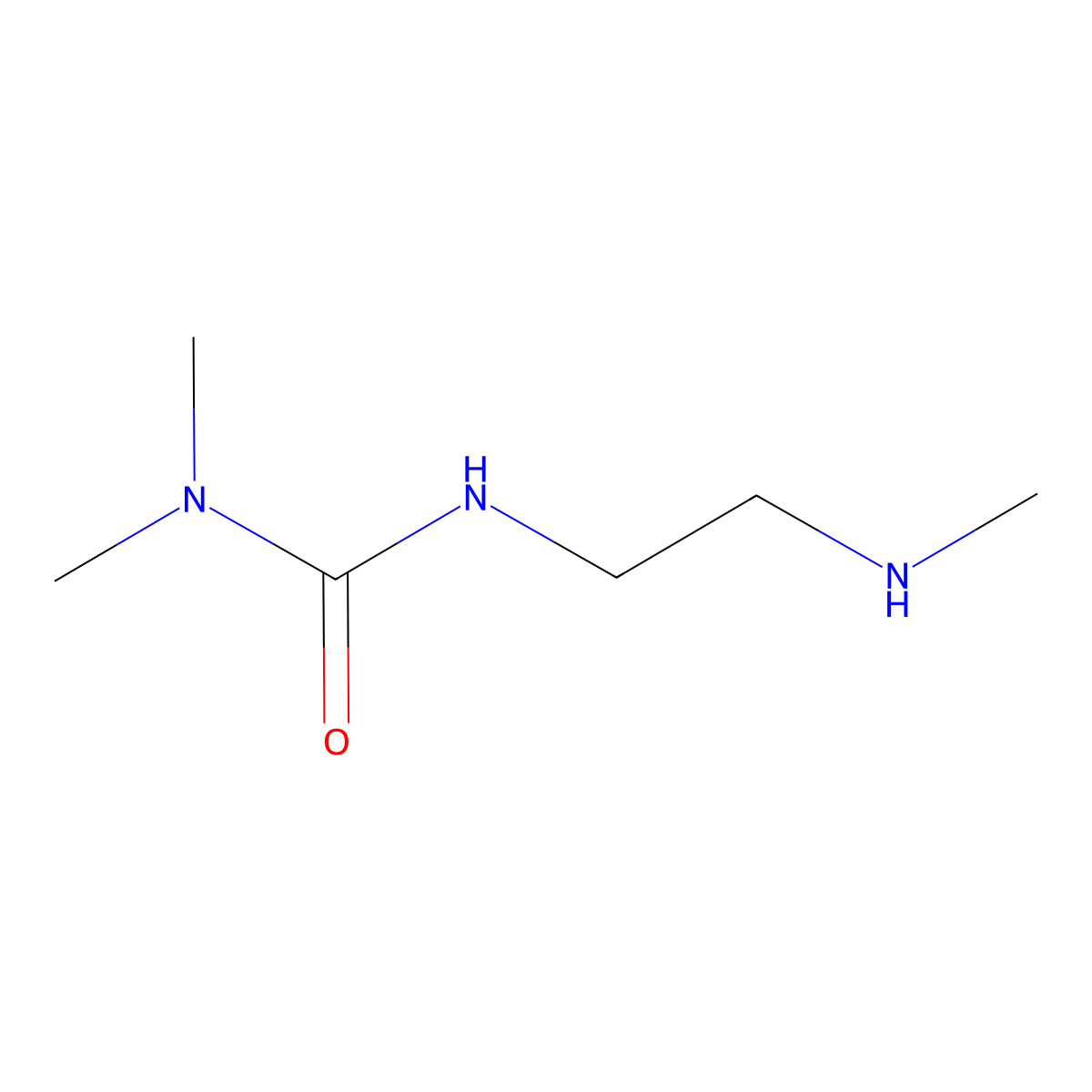 3,3-Dimethyl-1-[2-(methylamino)ethyl]urea molecular structure, CAS 1423117-50-3