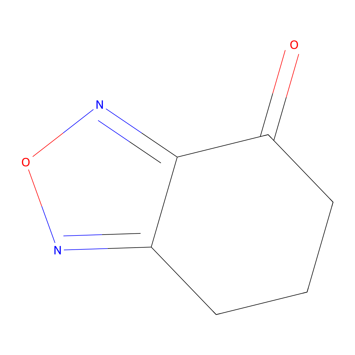 6,7-Dihydro-2,1,3-benzoxadiazol-4(5H)-one molecular structure, CAS 142328-06-1