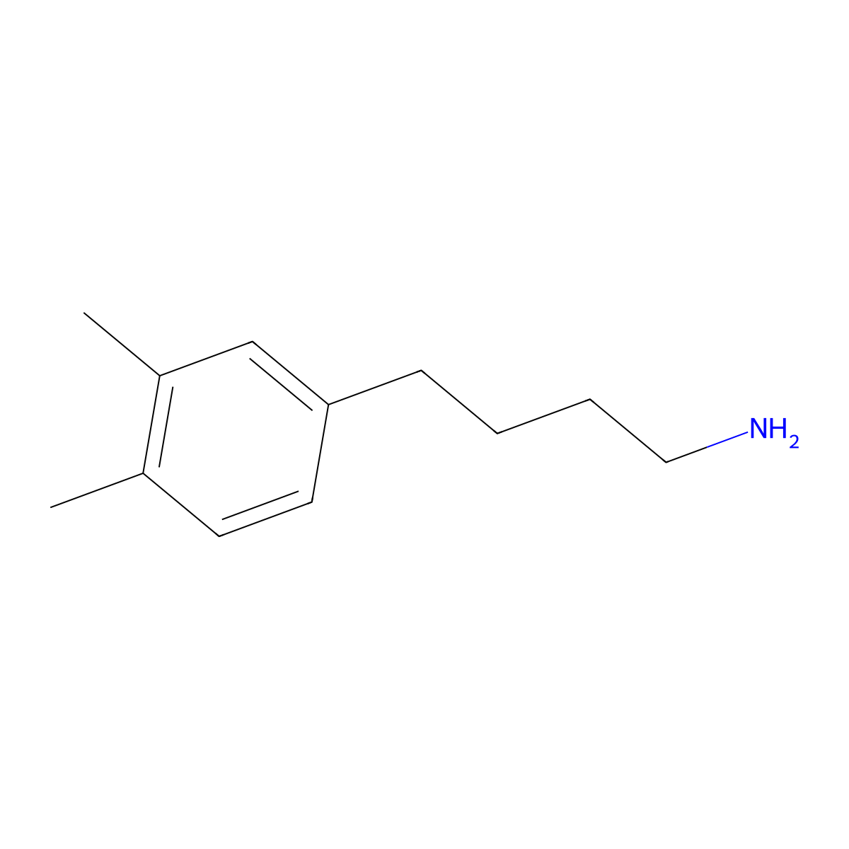 4-(3,4-Dimethylphenyl)butan-1-amine molecular structure, CAS 142332-71-6
