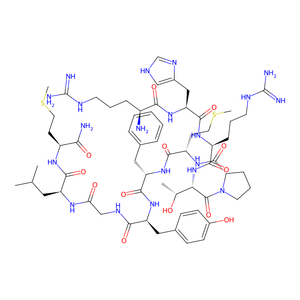 Chromosome 14 tachykinin-like peptide 1 molecular structure, CAS 1423381-12-7