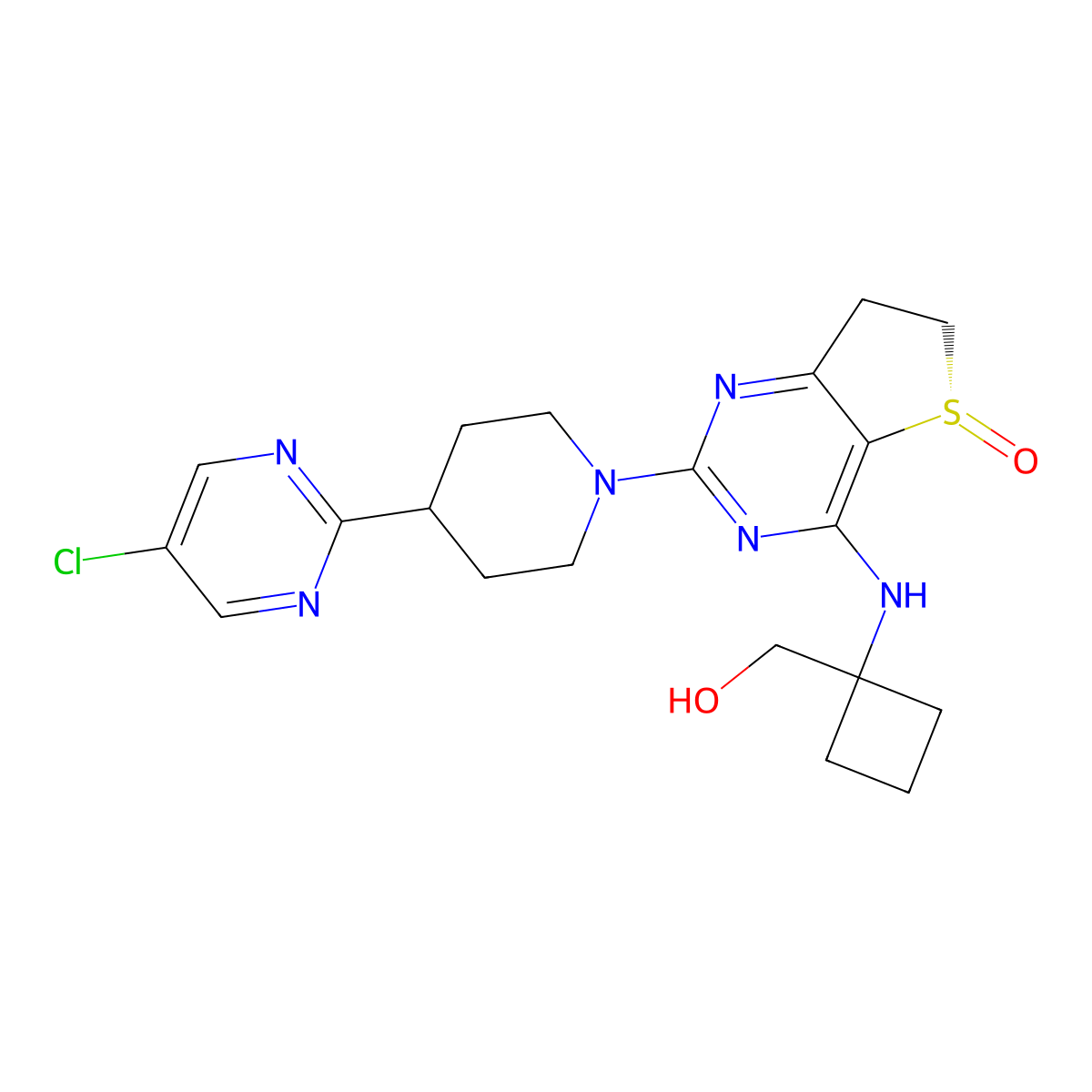 Nerandomilast, (S)- molecular structure, CAS 1423719-31-6