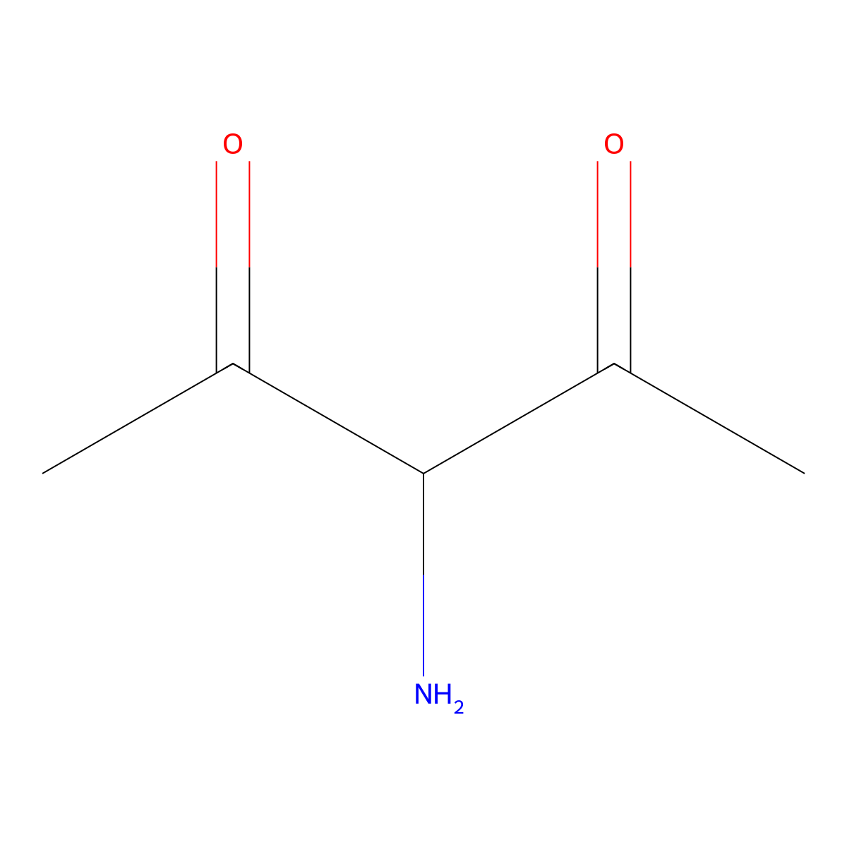 3-Aminopentane-2,4-dione molecular structure, CAS 142414-84-4