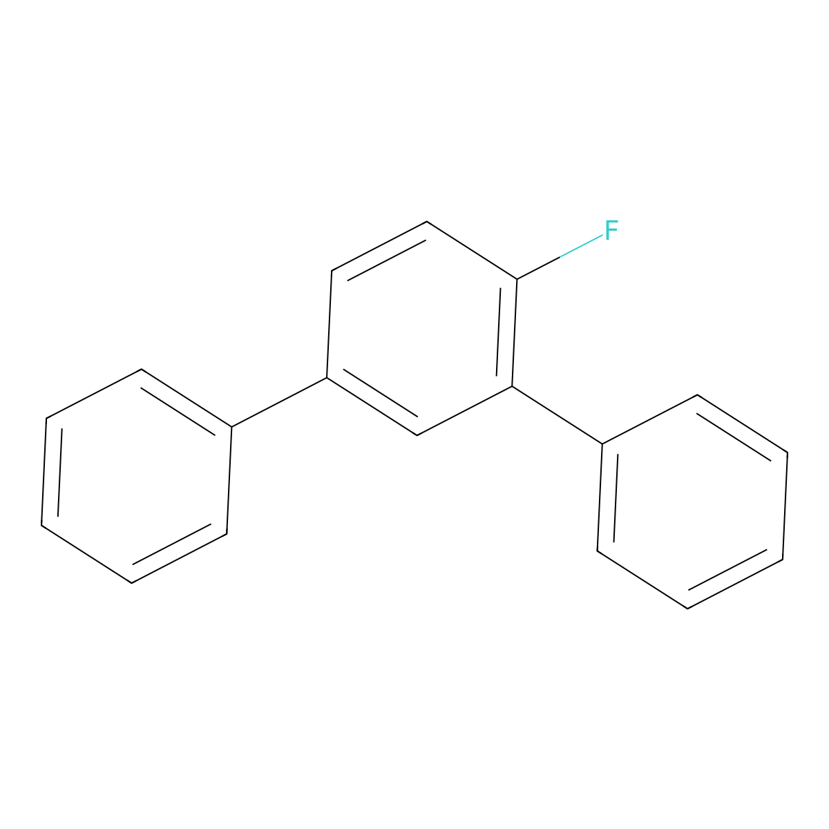 4'-Fluoro-1,1':3',1''-terphenyl molecular structure, CAS 1424360-03-1