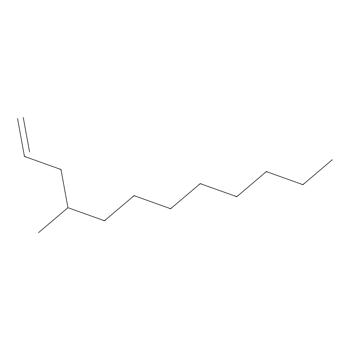 1-Dodecene, 4-methyl- molecular structure, CAS 142450-26-8