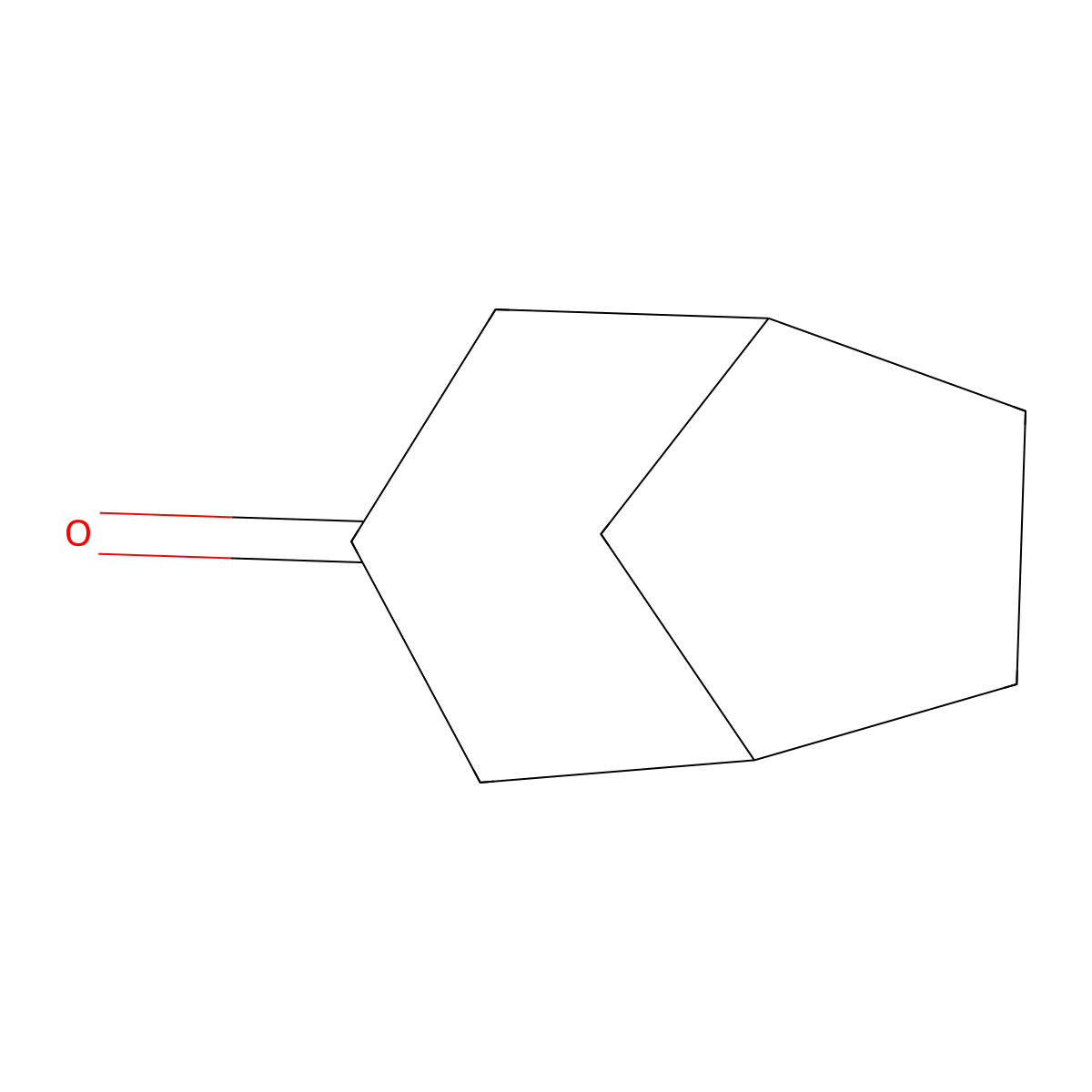 Bicyclo(3.2.1)octan-3-one molecular structure, CAS 14252-05-2