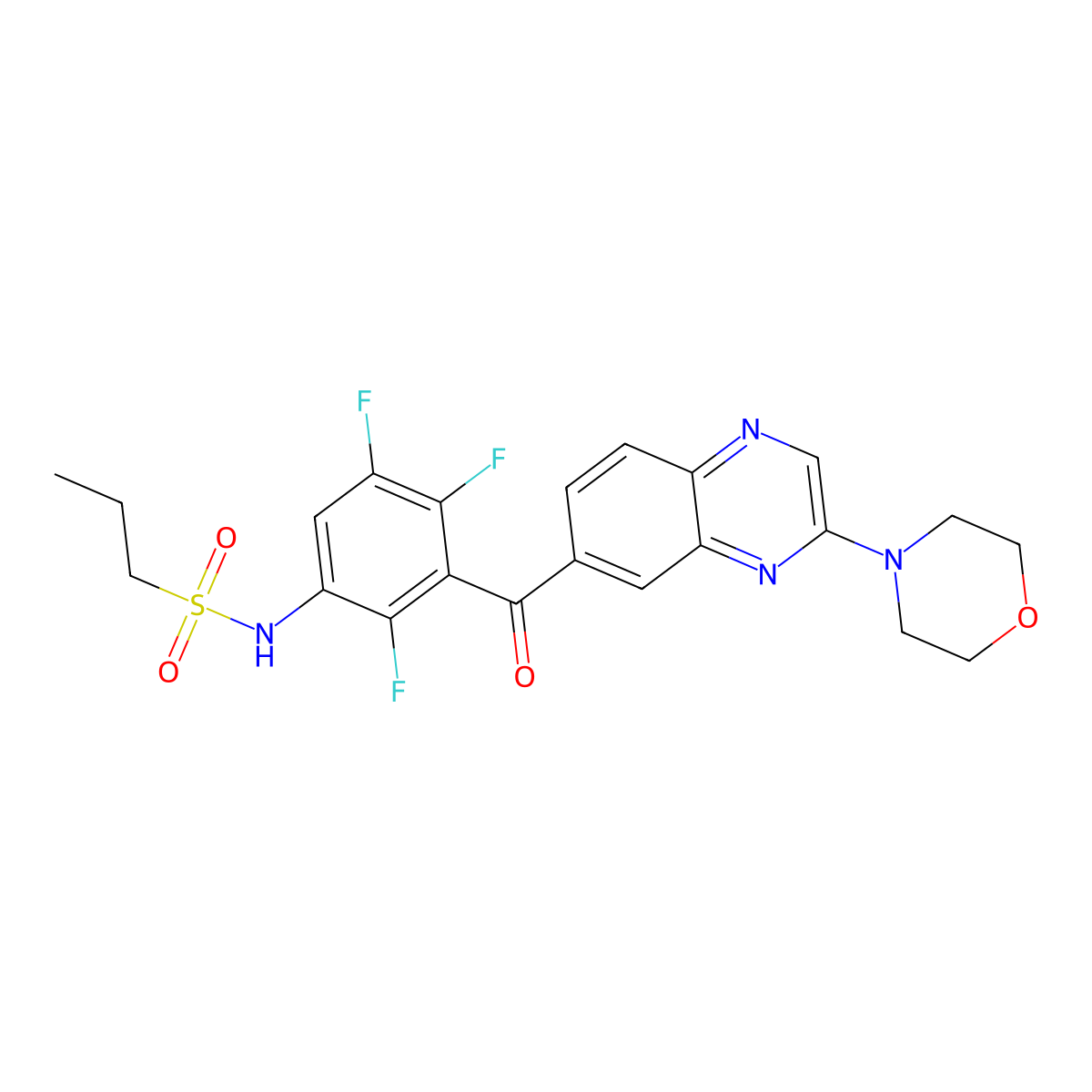 Uplarafenib molecular structure, CAS 1425485-87-5
