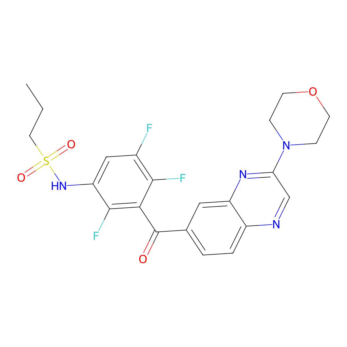 Uplarafenib molecular structure, CAS 1425485-87-5