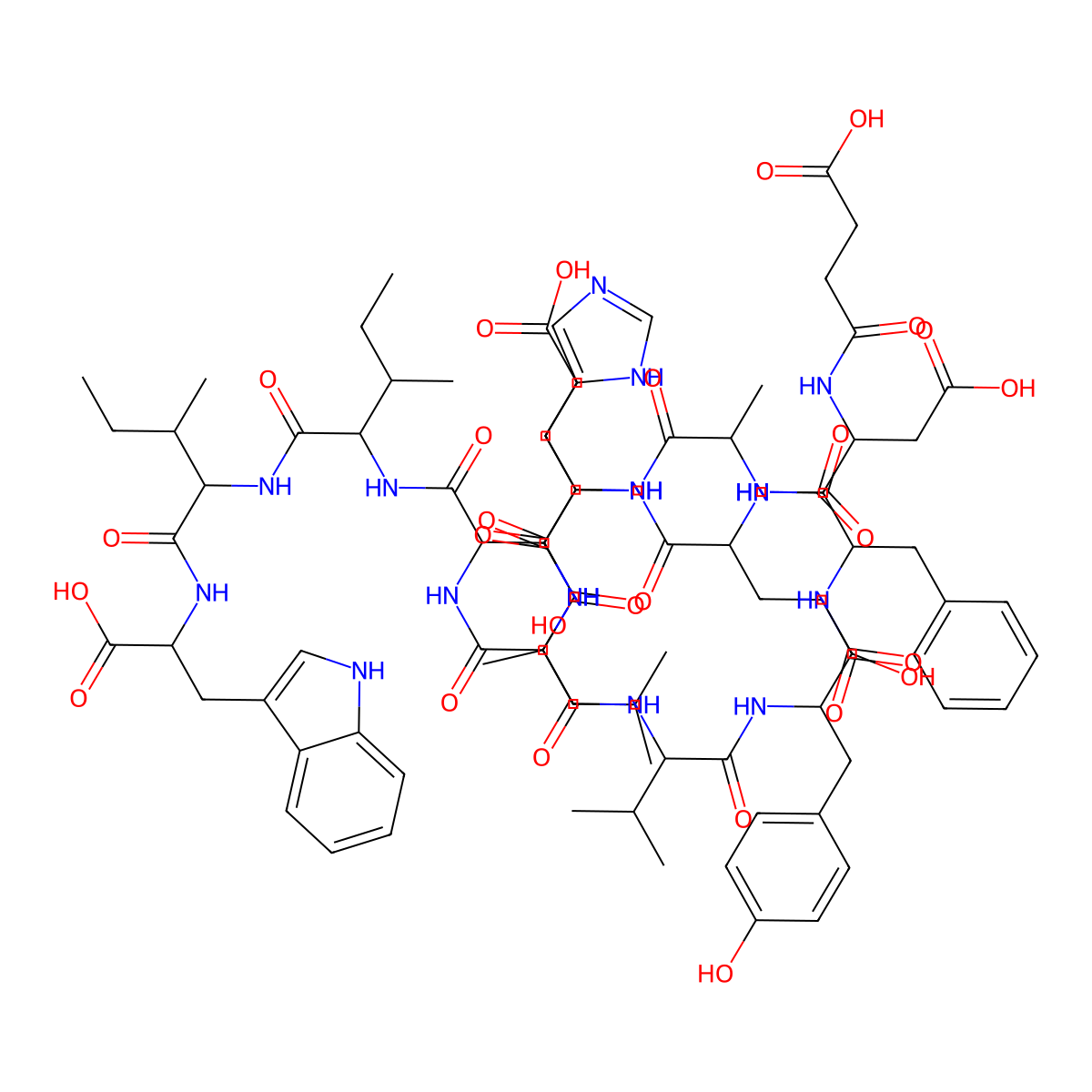 Sovateltide molecular structure, CAS 142569-99-1