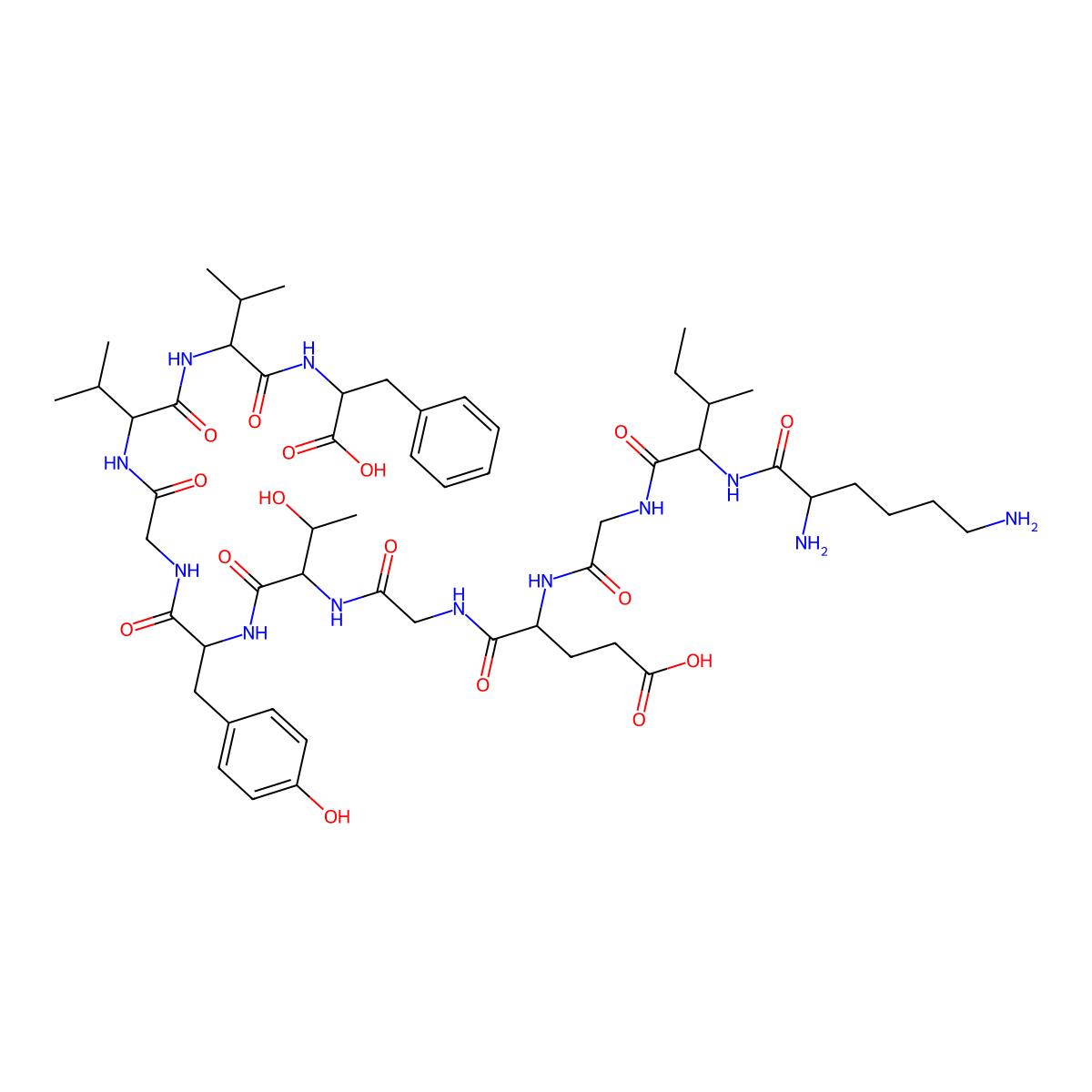 Cdc2 peptide (9-19) molecular structure, CAS 142570-54-5