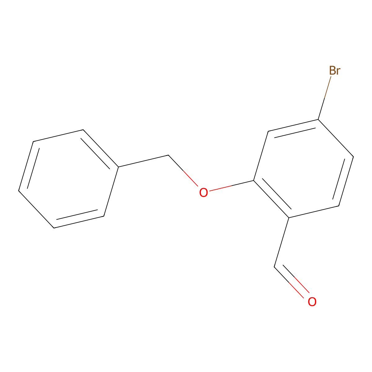 2-(Benzyloxy)-4-bromobenzaldehyde molecular structure, CAS 142602-43-5