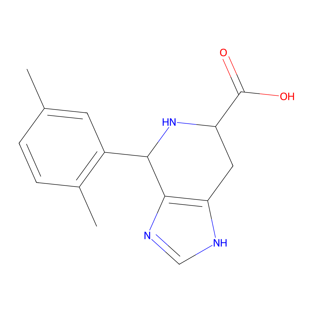 4-(2,5-Dimethylphenyl)-3H,4H,5H,6H,7H-imidazo[4,5-c]pyridine-6-carboxylic acid molecular structure, CAS 1426142-65-5