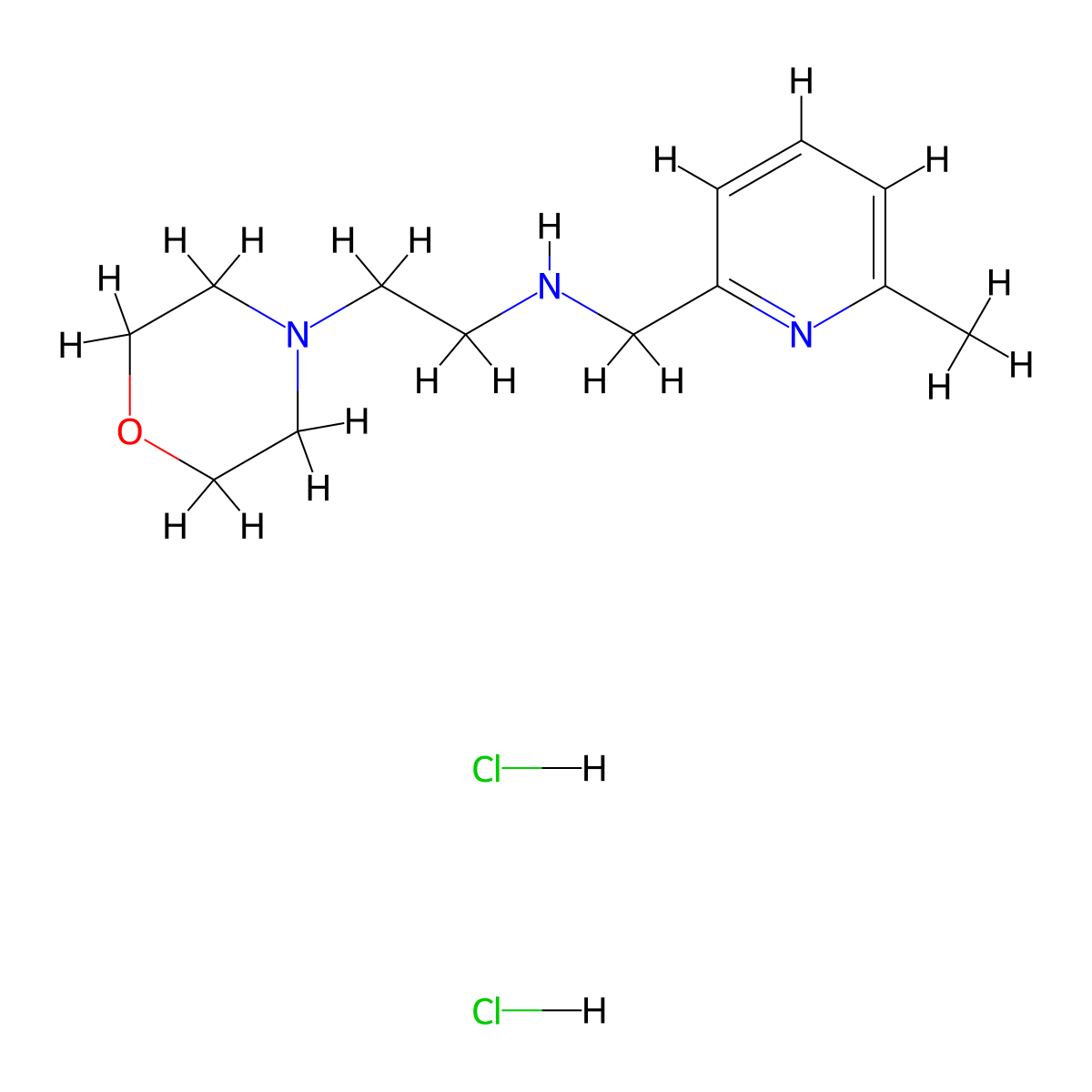 [(6-Methylpyridin-2-yl)methyl][2-(morpholin-4-yl)ethyl]amine dihydrochloride molecular structure, CAS 1426142-78-0