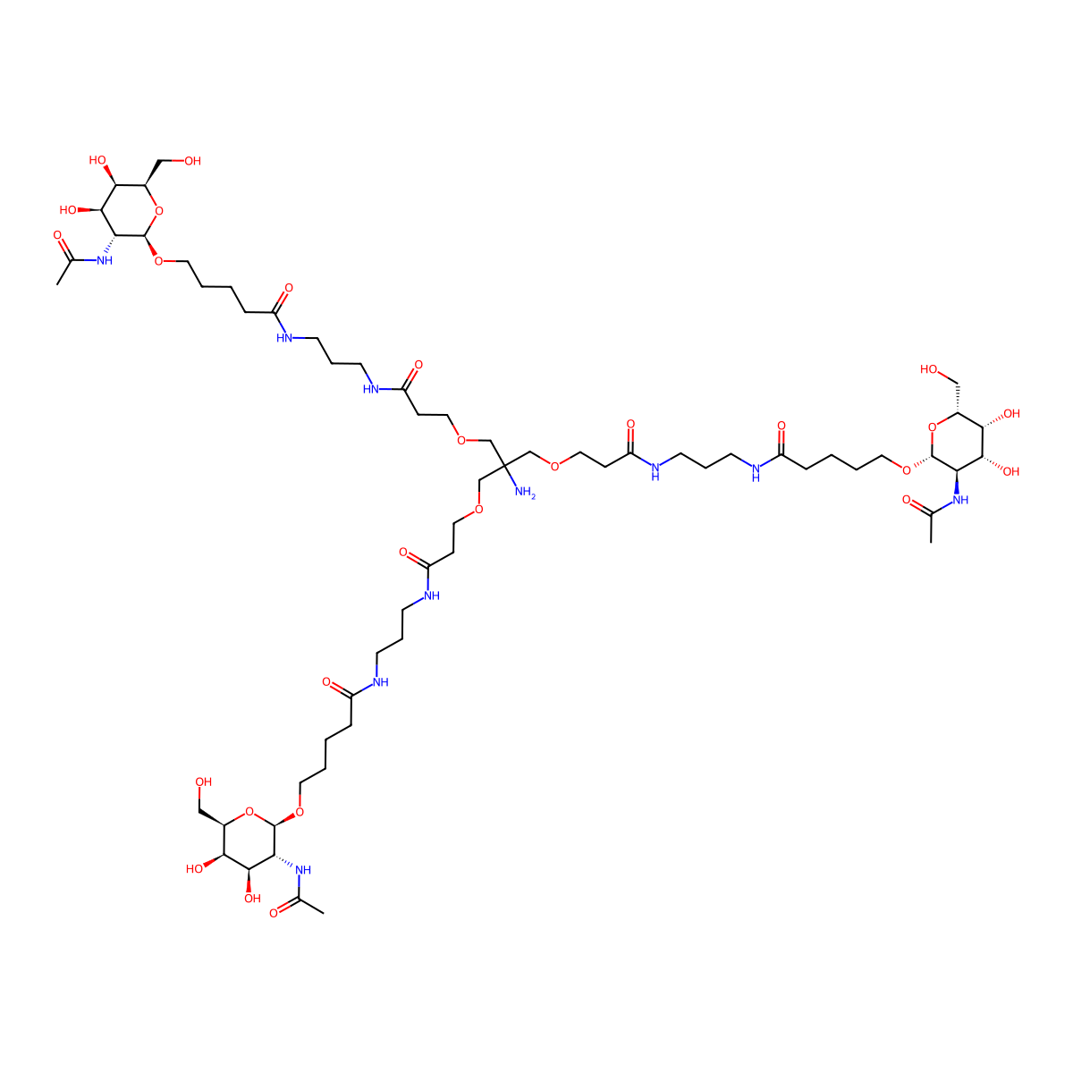 ASGPR ligand-1 molecular structure, CAS 1426160-58-8