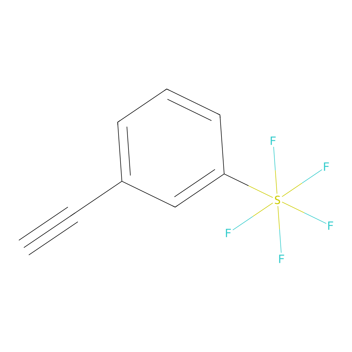 3-(Pentafluorothio)phenylacetylene molecular structure, CAS 1426290-10-9