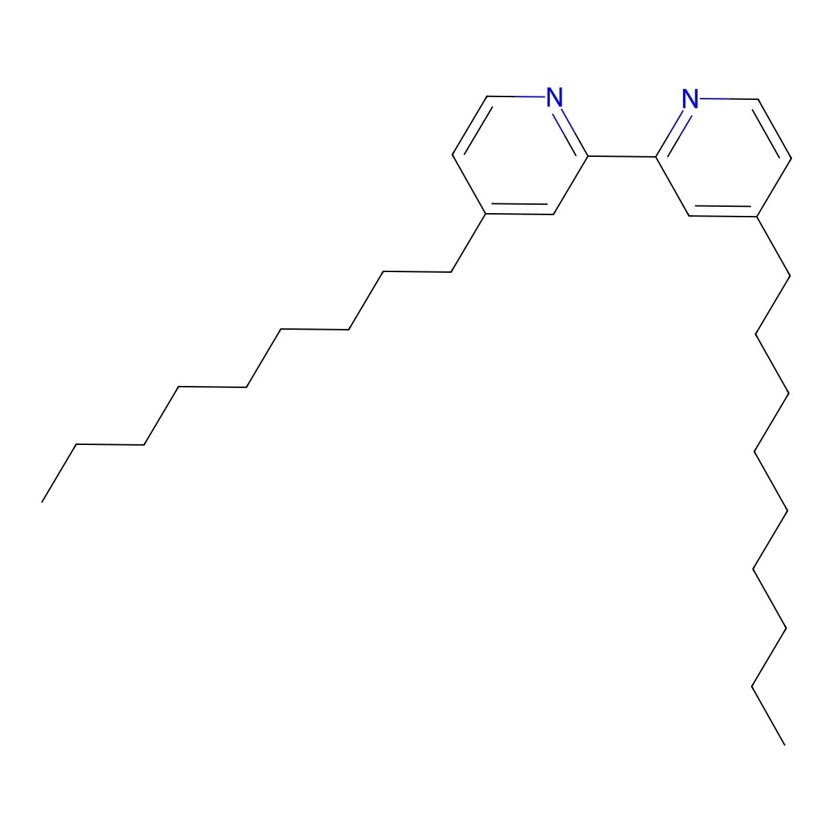 4,4'-Dinonyl-2,2'-bipyridine , 4,4′-Dinonyl-2,2′-dipyridyl molecular structure, CAS 142646-58-0