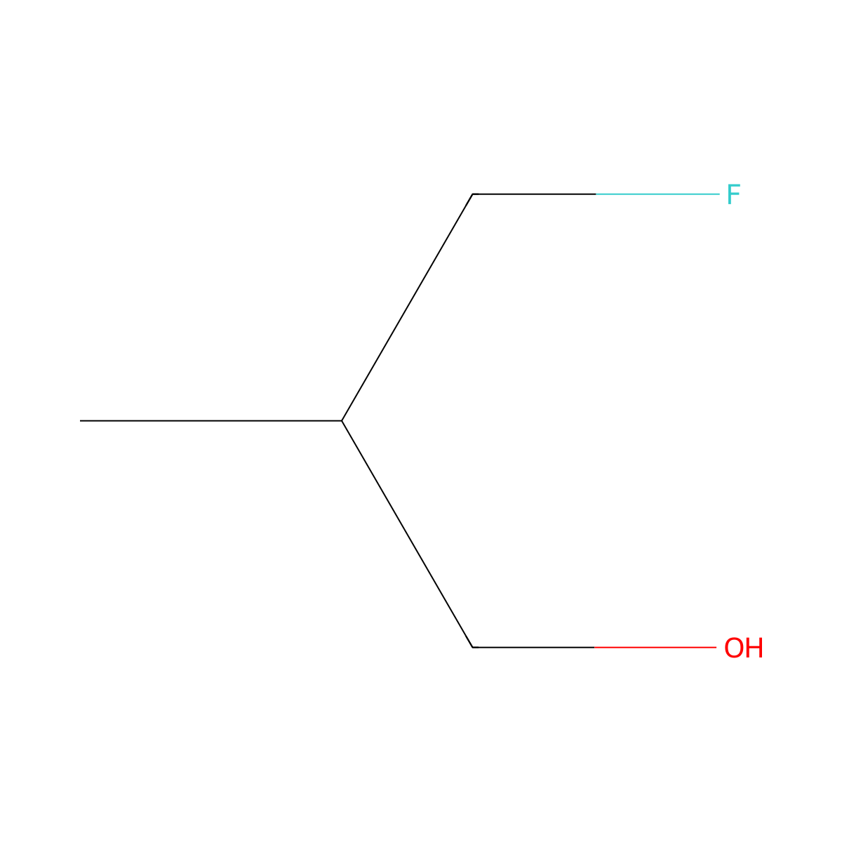 3-Fluoro-2-methylpropan-1-ol molecular structure, CAS 1426579-96-5