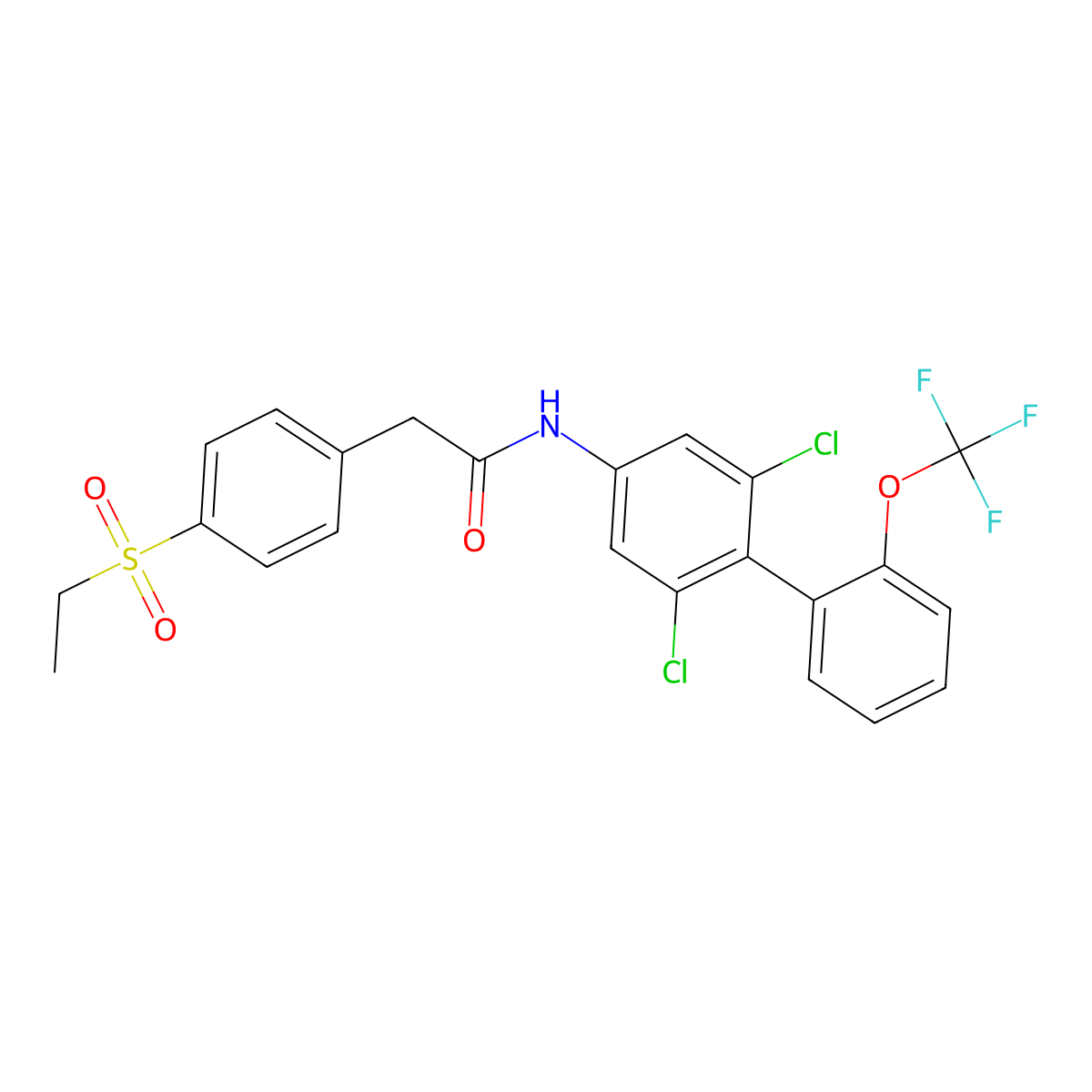 ROR gamma-t-IN-1 molecular structure, CAS 1426802-50-7
