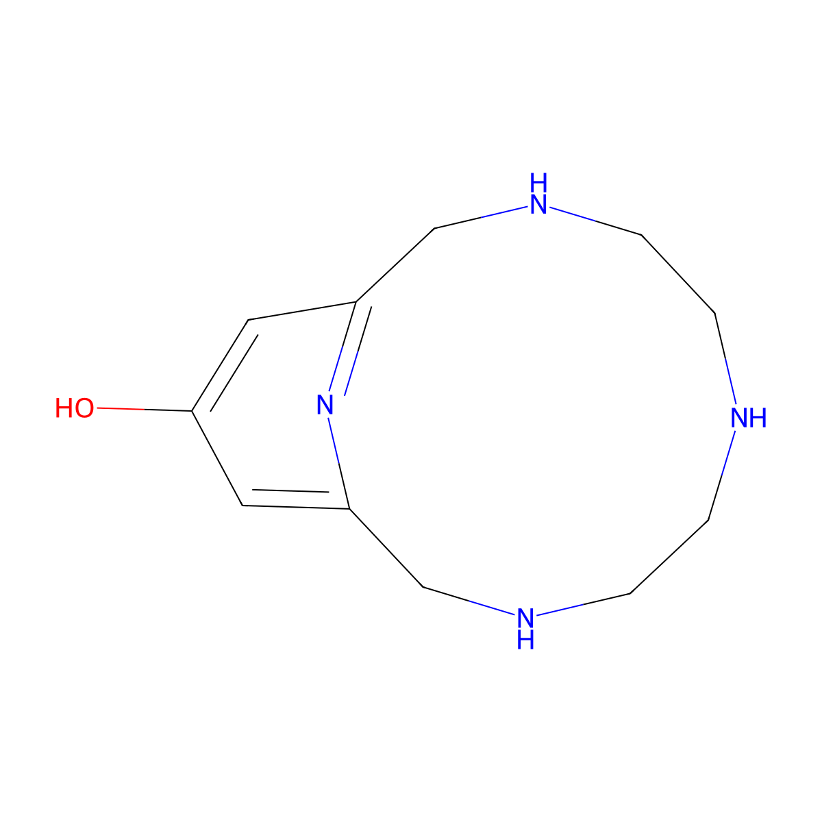 Pyclen-OH molecular structure, CAS 1426819-68-2