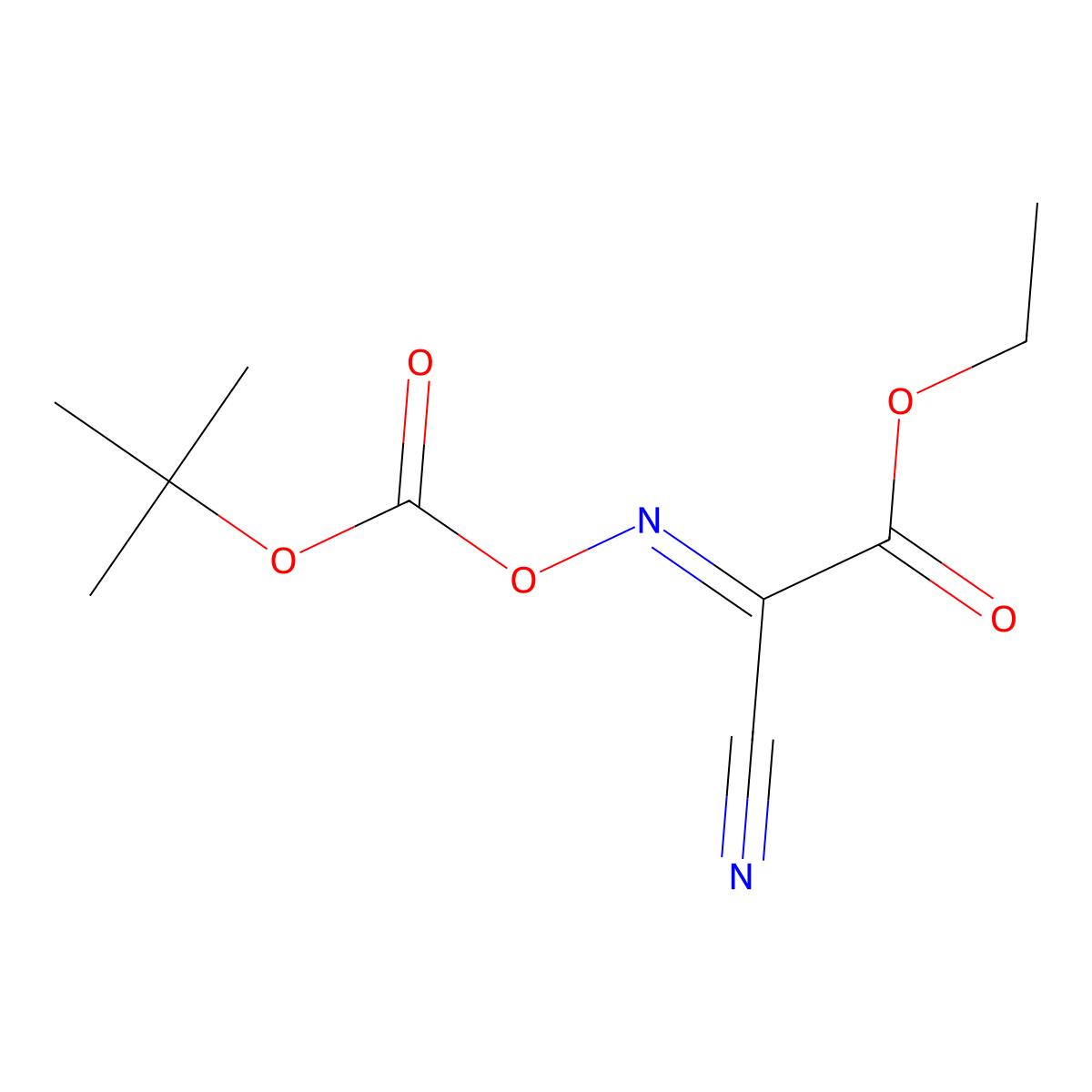 Boc-Oxyma molecular structure, CAS 1426821-11-5