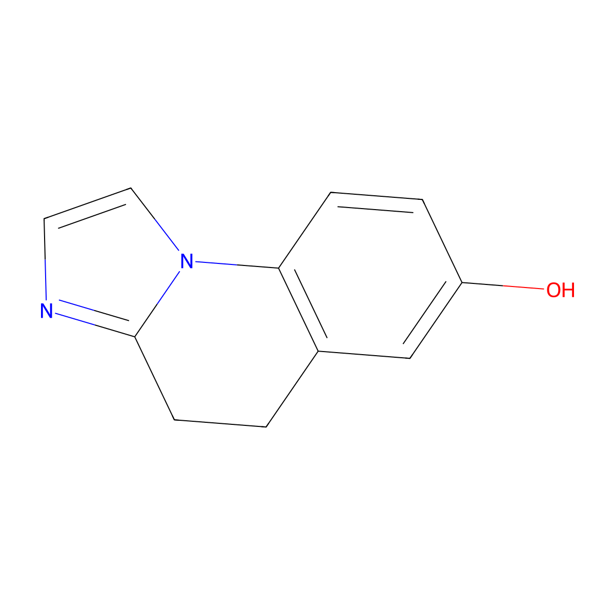 4,5-Dihydroimidazo[1,2-A]quinolin-7-OL molecular structure, CAS 1426933-50-7
