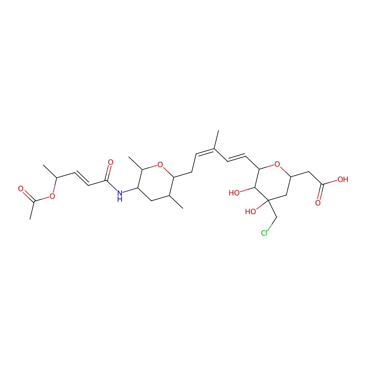 Thailanstatin B molecular structure, CAS 1426953-23-2