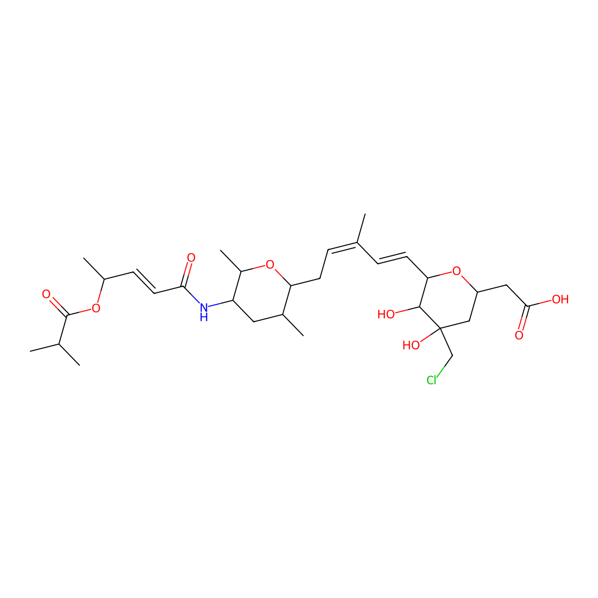 Thailanstatin C molecular structure, CAS 1426953-24-3
