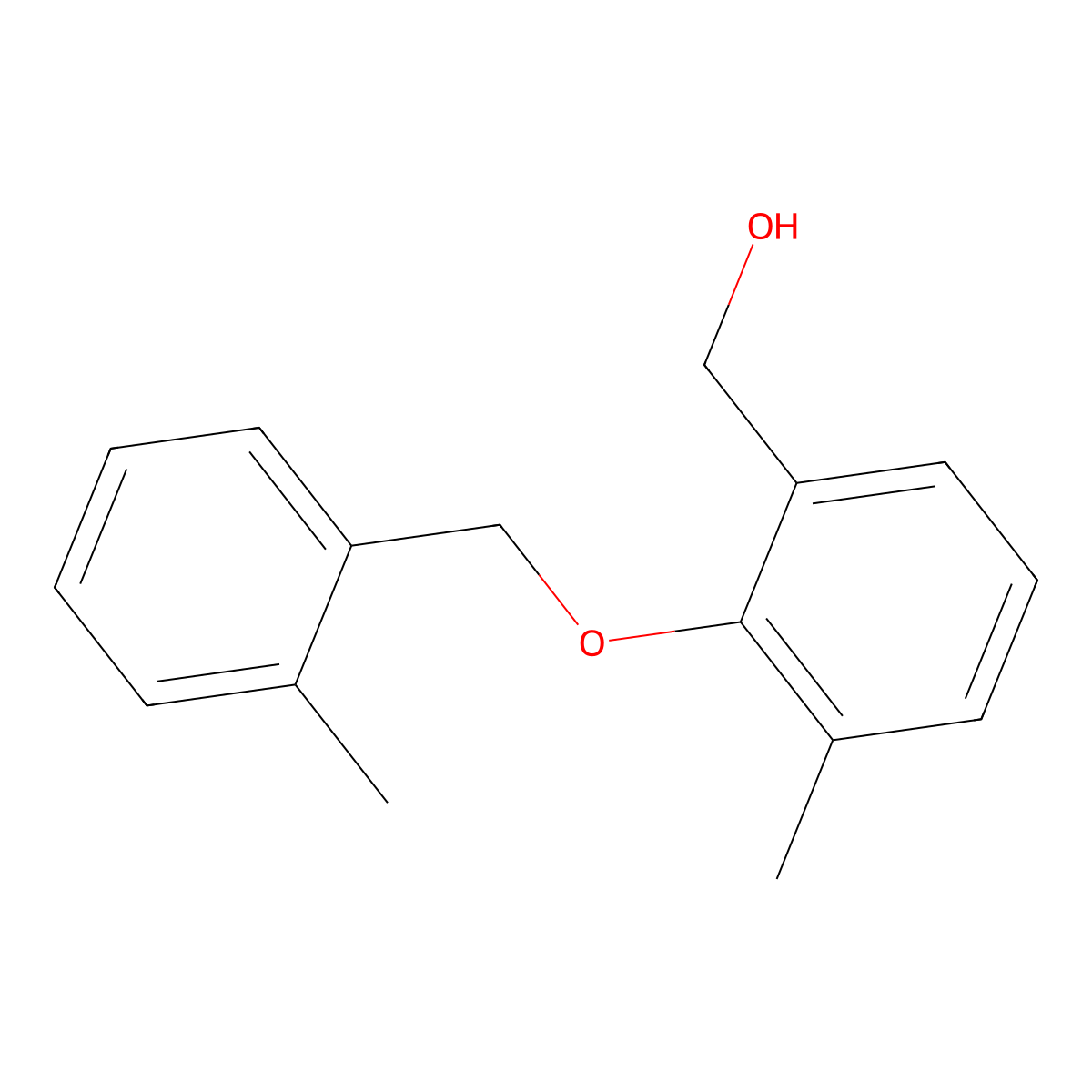 [3-Methyl-2-(2-methyl-benzyloxy)-phenyl]-methanol molecular structure, CAS 1427024-57-4