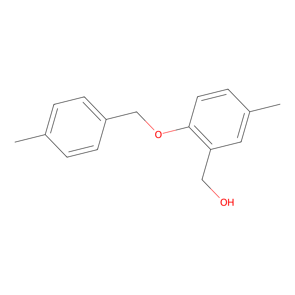 [5-Methyl-2-(4-methyl-benzyloxy)-phenyl]-methanol molecular structure, CAS 1427024-58-5