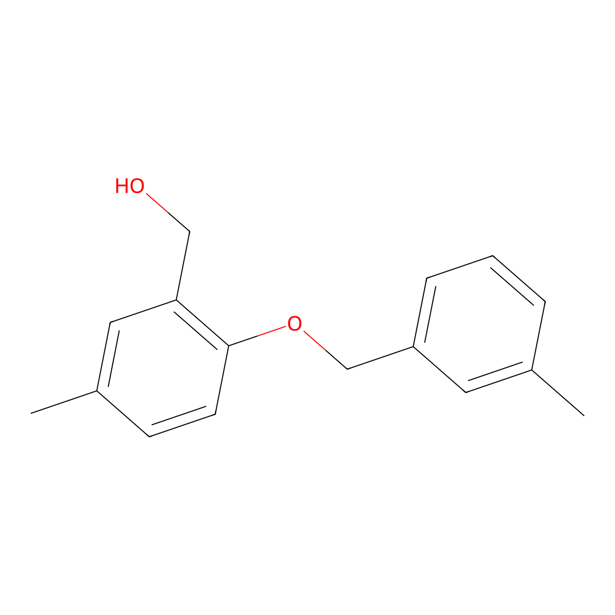 [5-Methyl-2-(3-methyl-benzyloxy)-phenyl]-methanol molecular structure, CAS 1427028-46-3