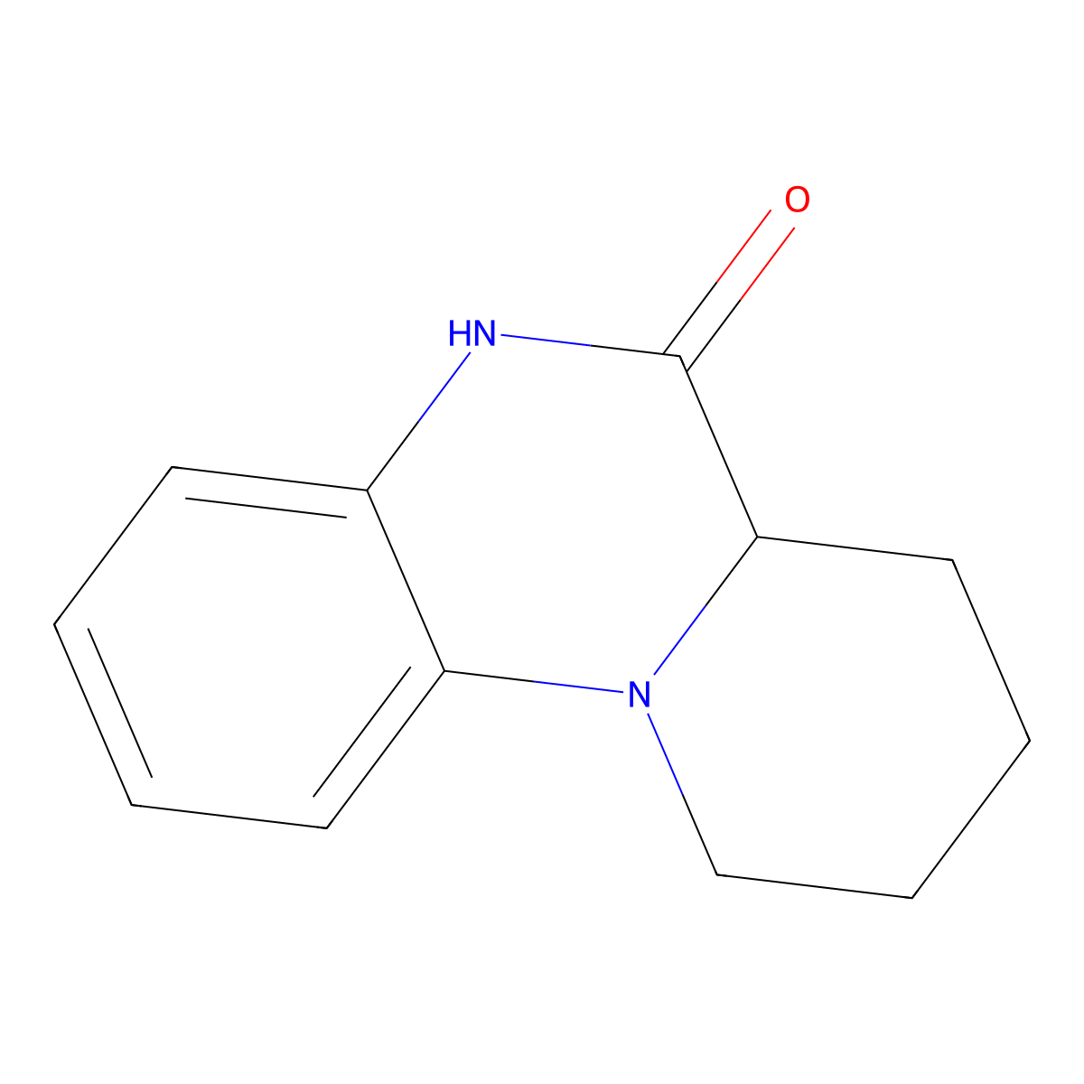 (R)-7,8,9,10-Tetrahydro-5H,6aH-pyrido[1,2-a]quinoxalin-6-one molecular structure, CAS 1427203-54-0