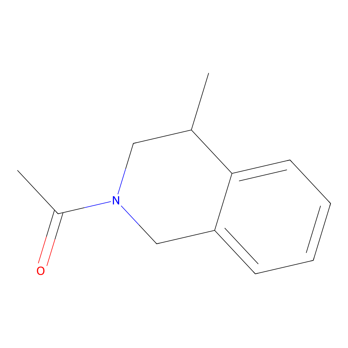 1-(4-Methyl-1,2,3,4-tetrahydroisoquinolin-2-yl)ethan-1-one molecular structure, CAS 1427266-38-3