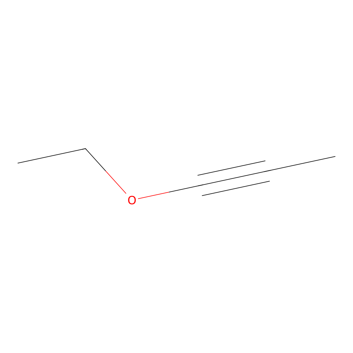 1-Ethoxyprop-1-yne molecular structure, CAS 14273-06-4