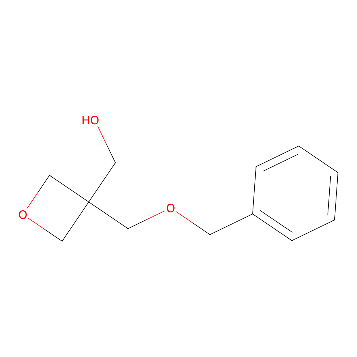 (3-((Benzyloxy)methyl)oxetan-3-yl)methanol molecular structure, CAS 142731-84-8