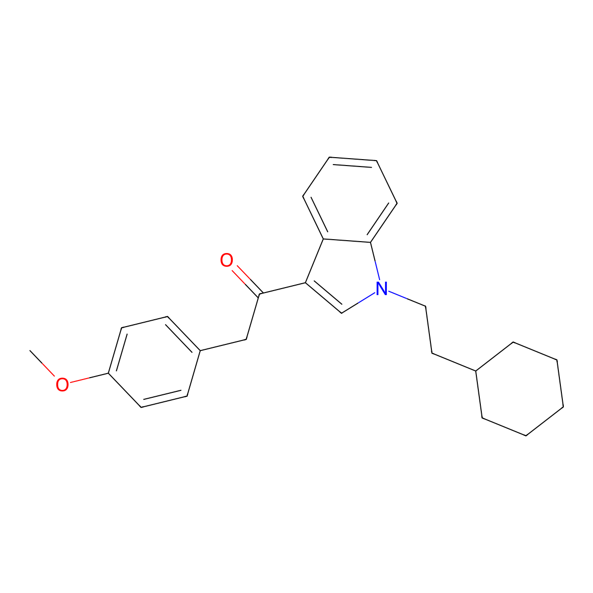 RCS-8 4-methoxy isomer molecular structure, CAS 1427326-10-0