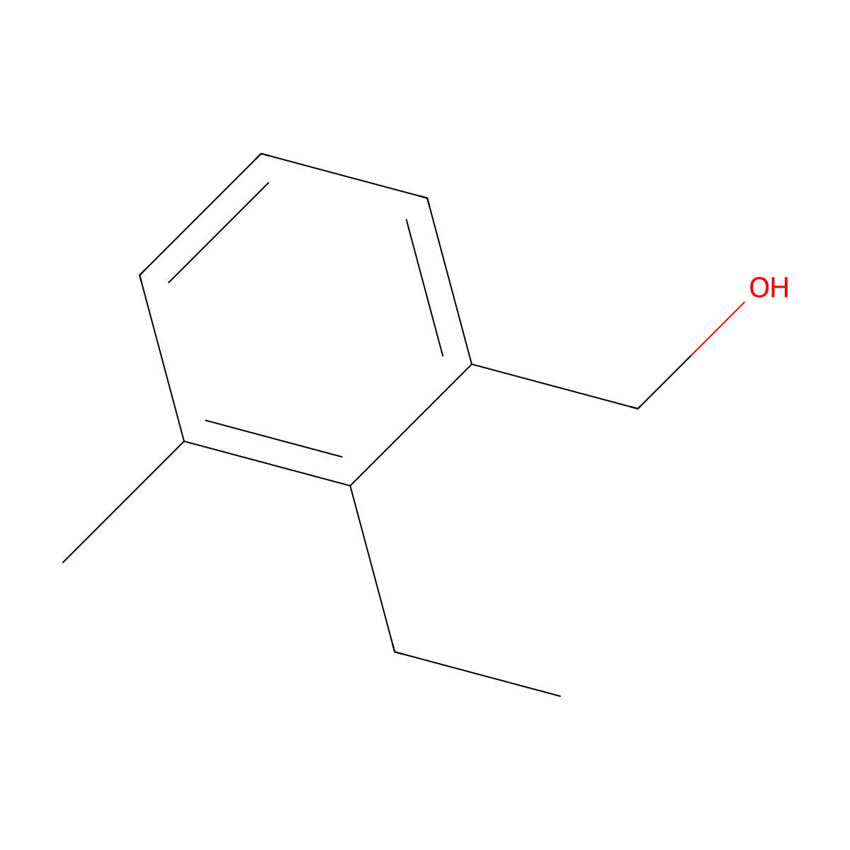 (2-Ethyl-3-methylphenyl)methanol molecular structure, CAS 1427363-77-6